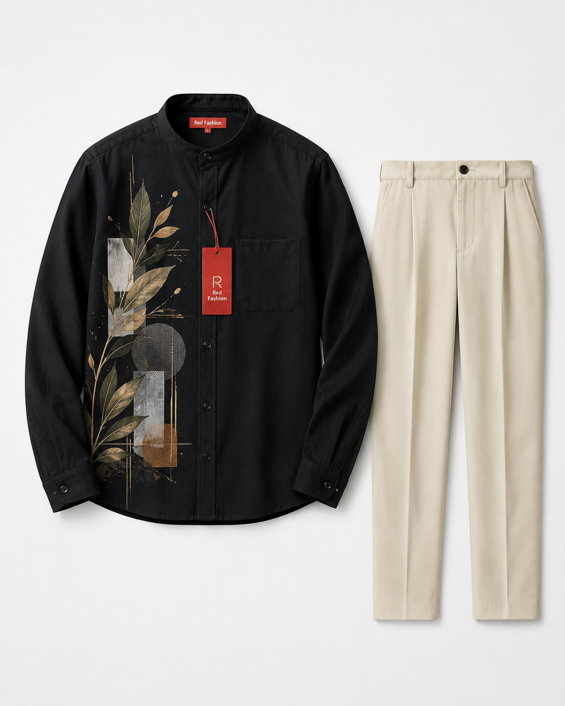 Red Fashion premium evening men outfit